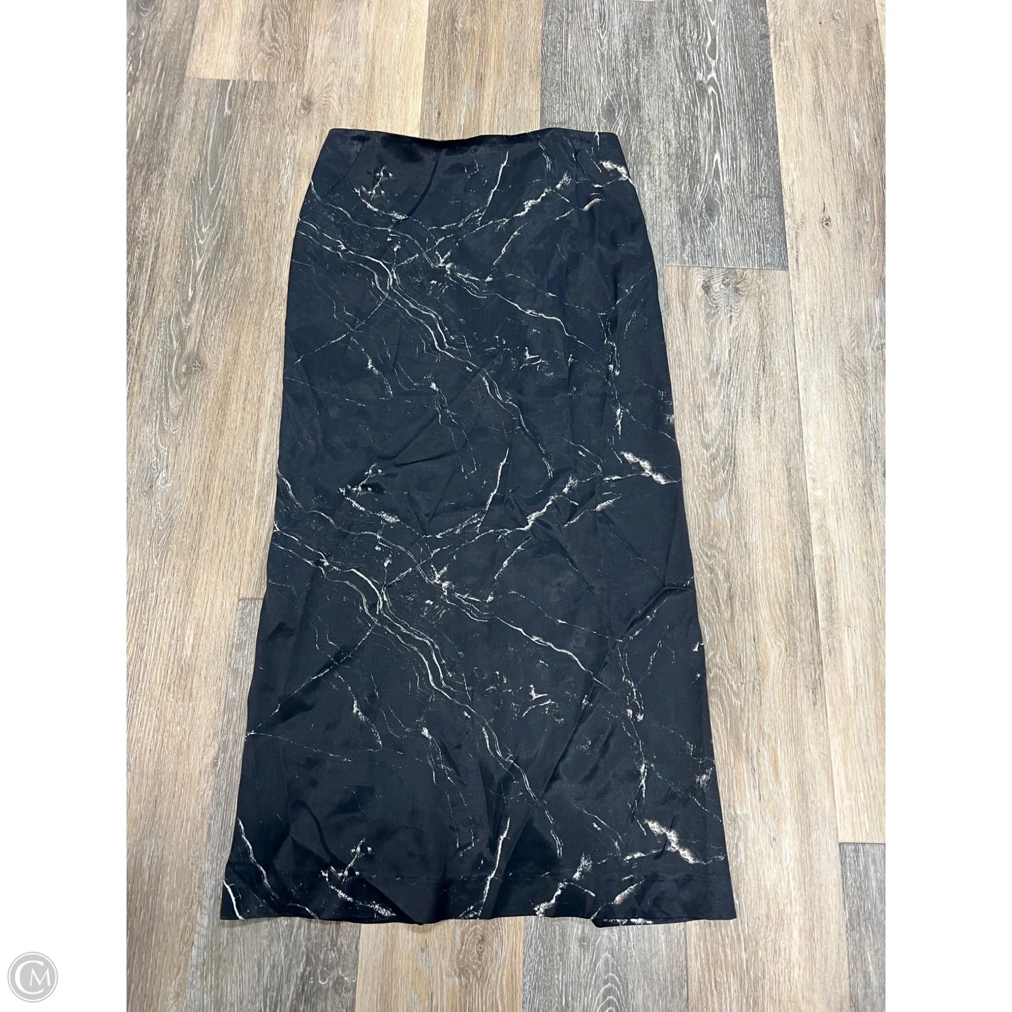 Skirt Midi By Zara In Black, Size: Xs