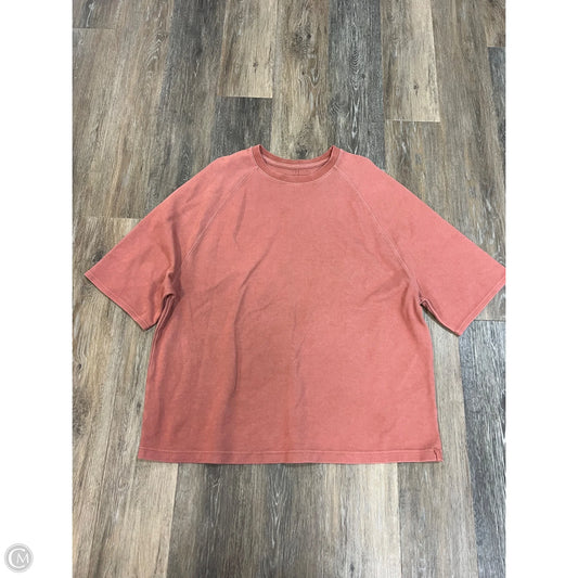 Tunic Short Sleeve By We The Free In Pink, Size: M