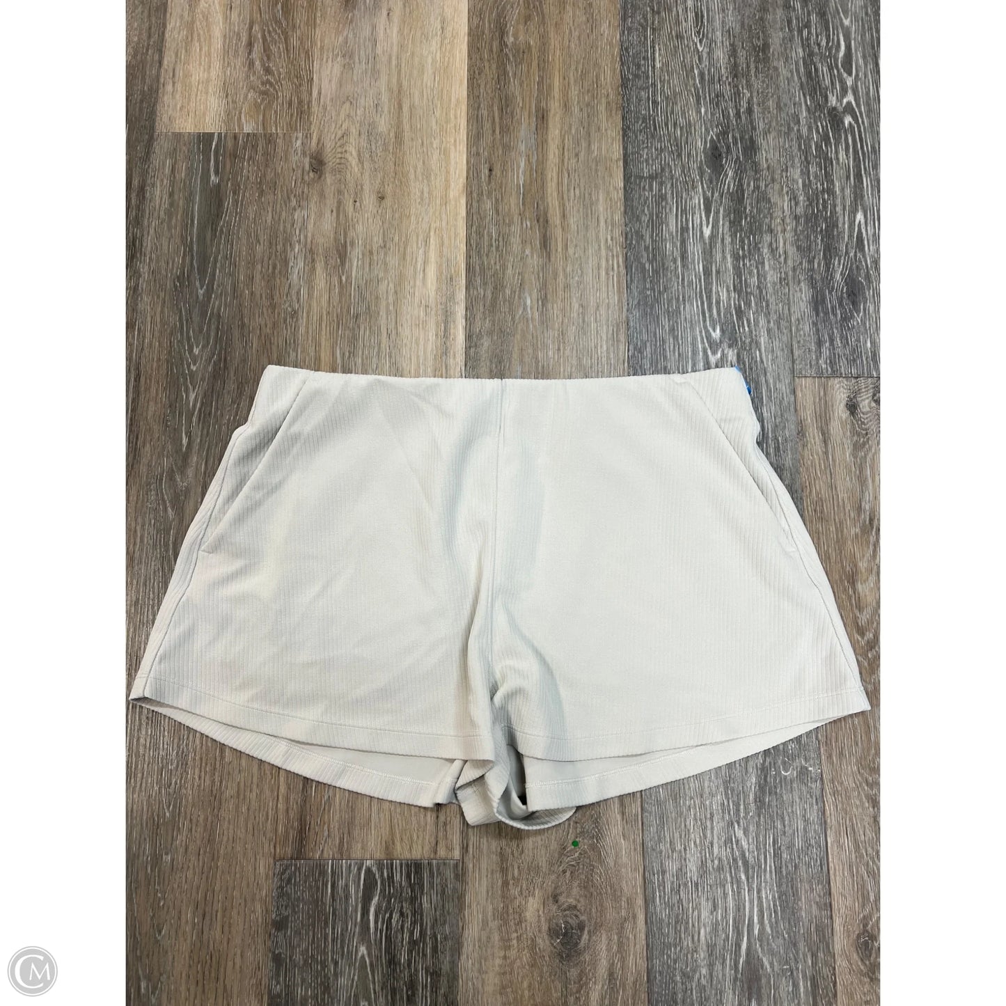 Athletic Shorts By Lululemon In Cream, Size: 14
