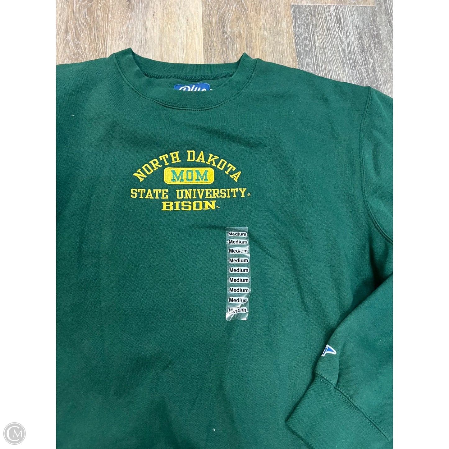Athletic Sweatshirt Crewneck By Blue 84 In Green, Size: M