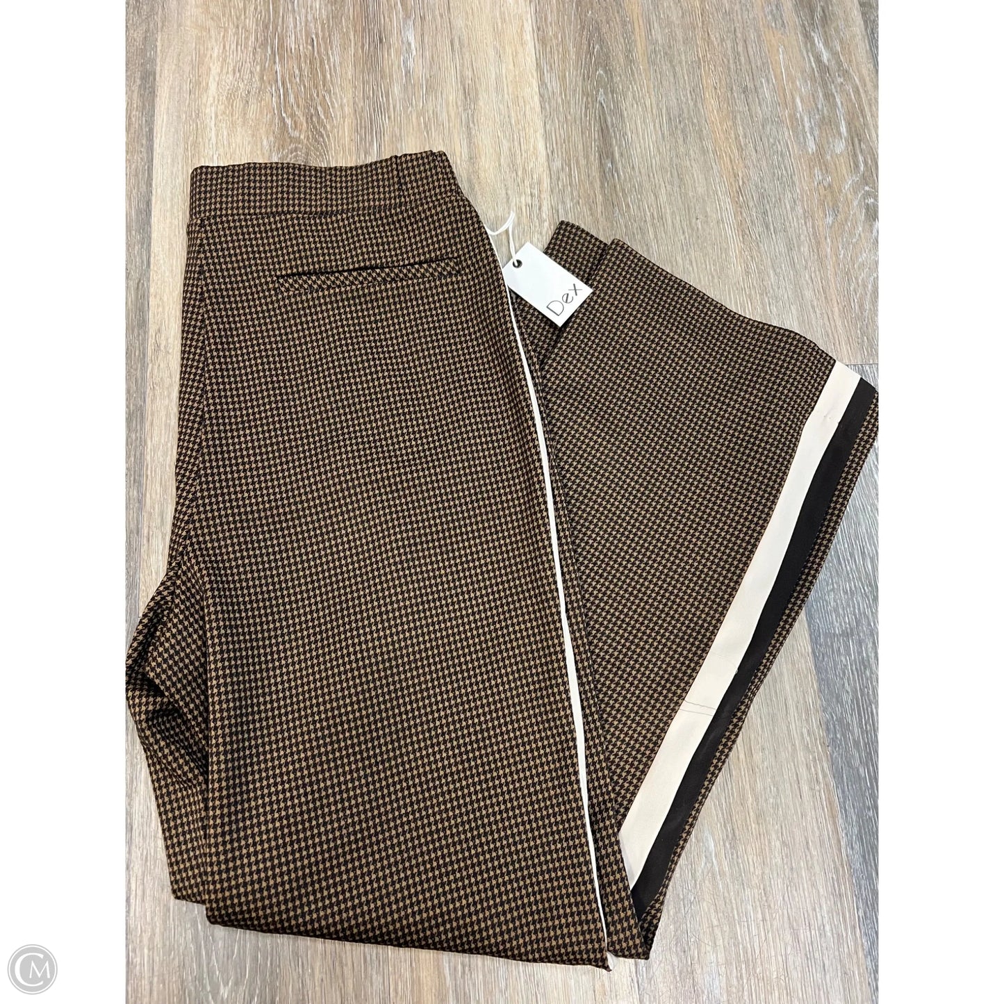 Pants Dress By Dex In Brown, Size: M