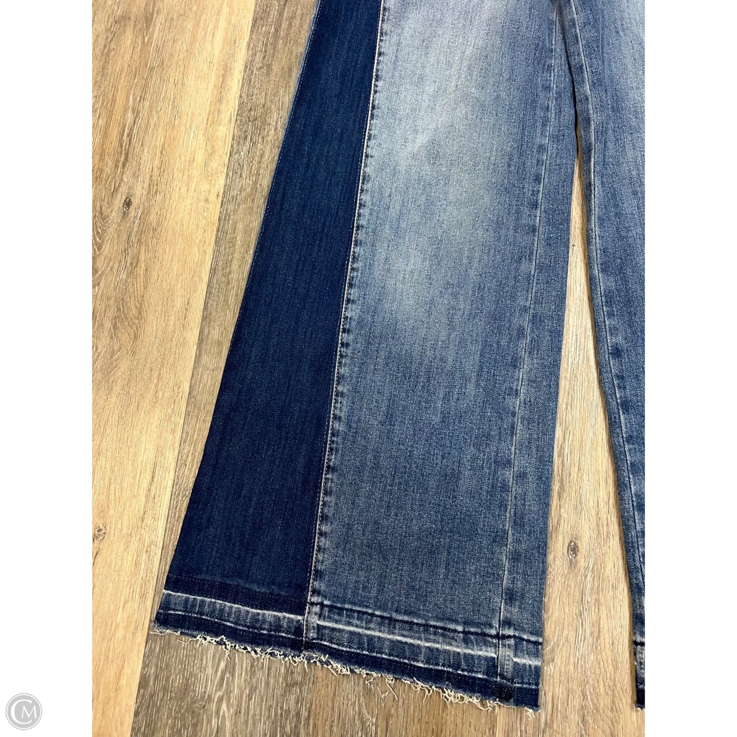 Jeans Wide Leg By Saige In Blue Denim, Size: 8/29