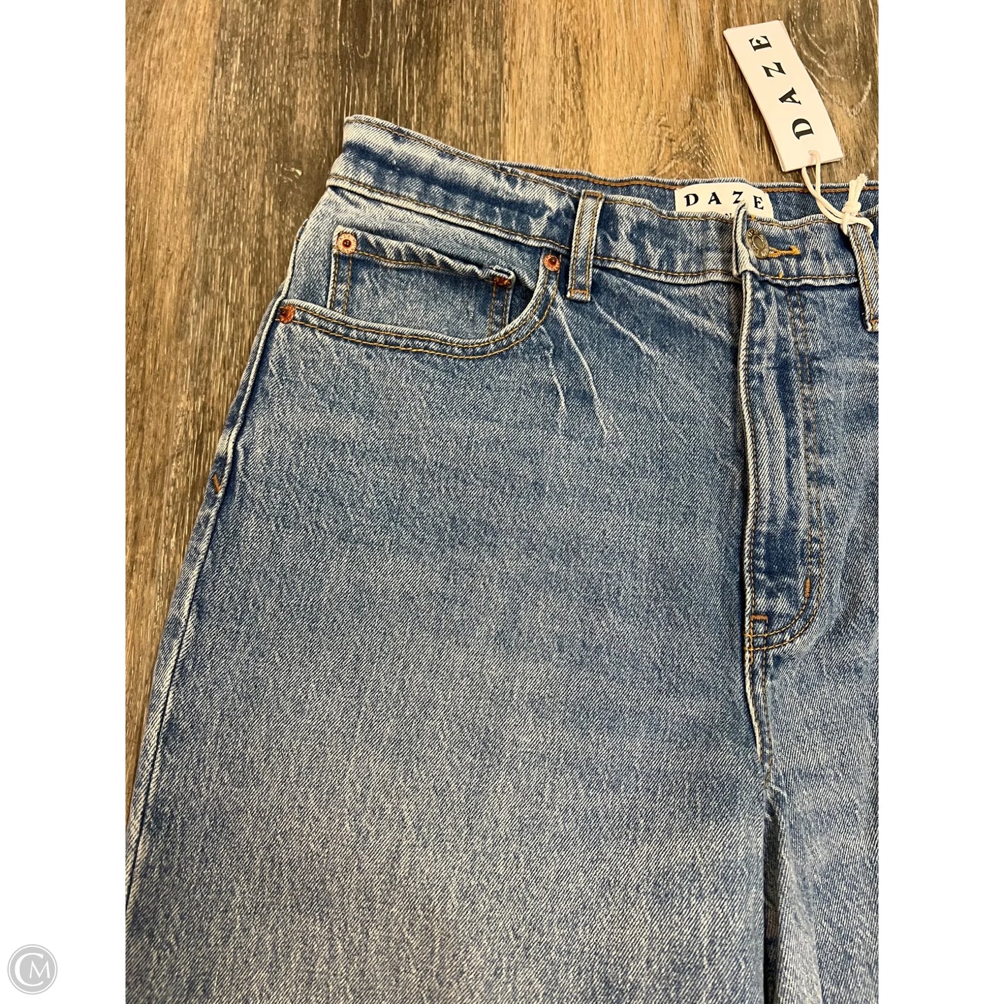 Jeans Wide Leg By Daze In Blue Denim, Size: 10/30