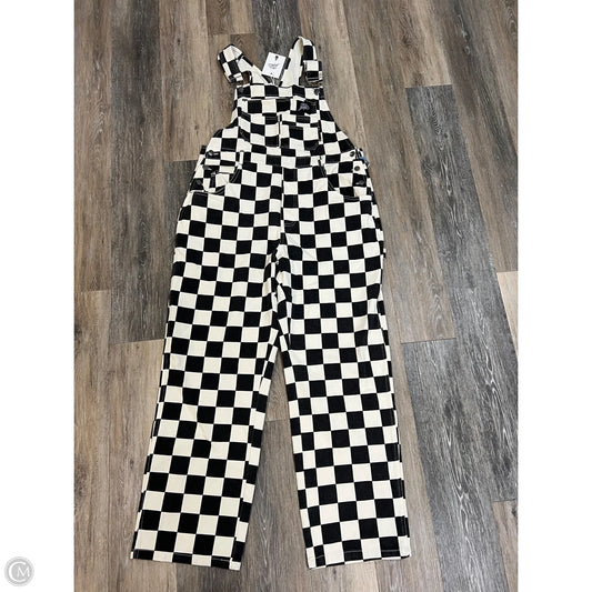 Overalls By Hell Babes In Checkered Pattern, Size: Xl