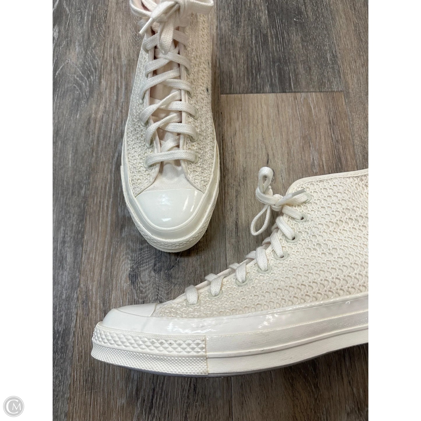 Shoes Sneakers By Converse In Cream, Size: 10.5