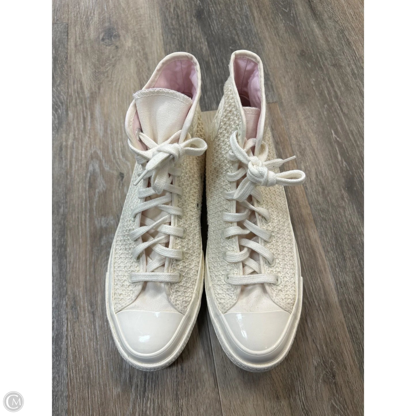 Shoes Sneakers By Converse In Cream, Size: 10.5