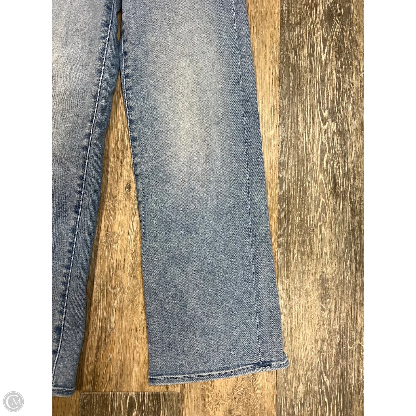 Jeans Wide Leg By Mother In Blue Denim, Size: 00/23