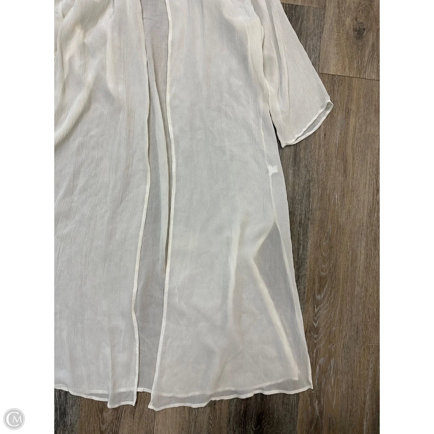 Tunic Long Sleeve By Eileen Fisher In White, Size: M