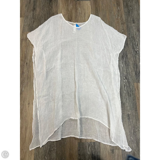 Swimwear Cover-up By Eileen Fisher In White, Size: S/M