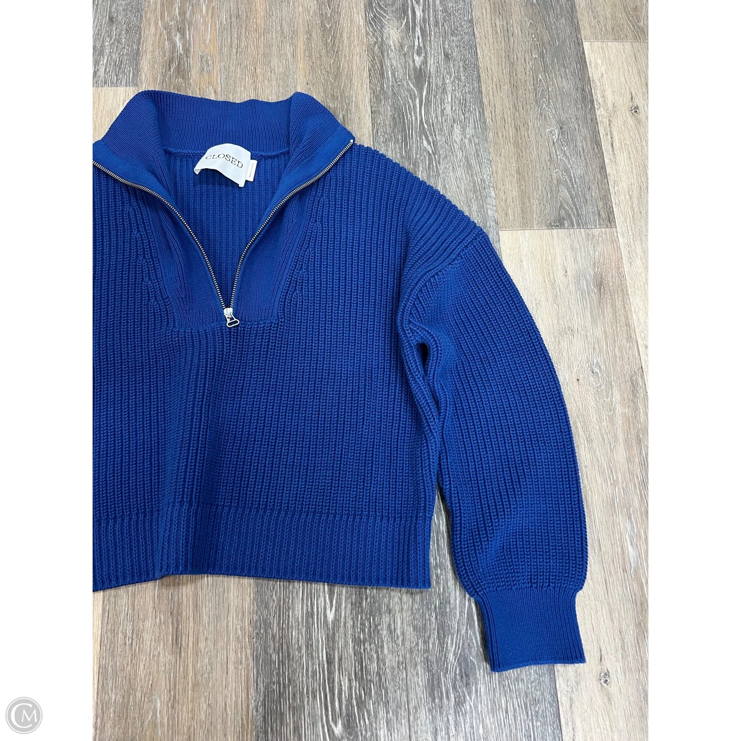 Sweater Designer By Closed In Blue, Size: S