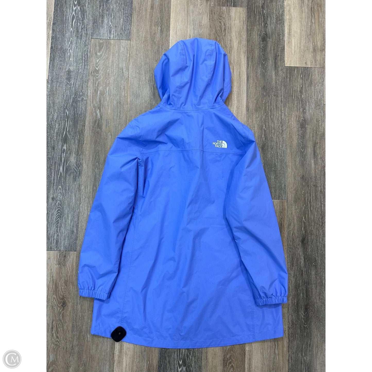 Coat Raincoat By The North Face In Blue, Size: 1x