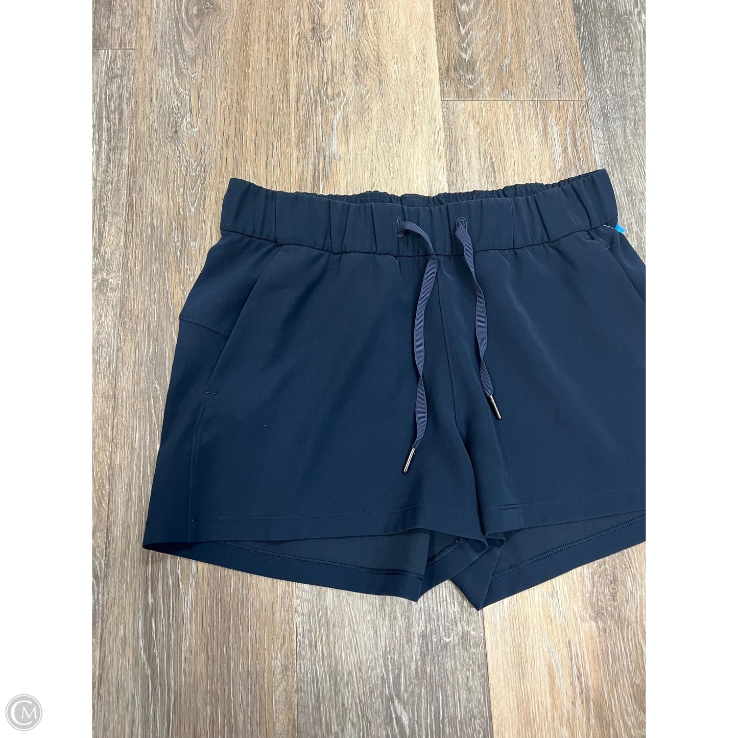 Athletic Shorts By Lululemon In Navy, Size: 6