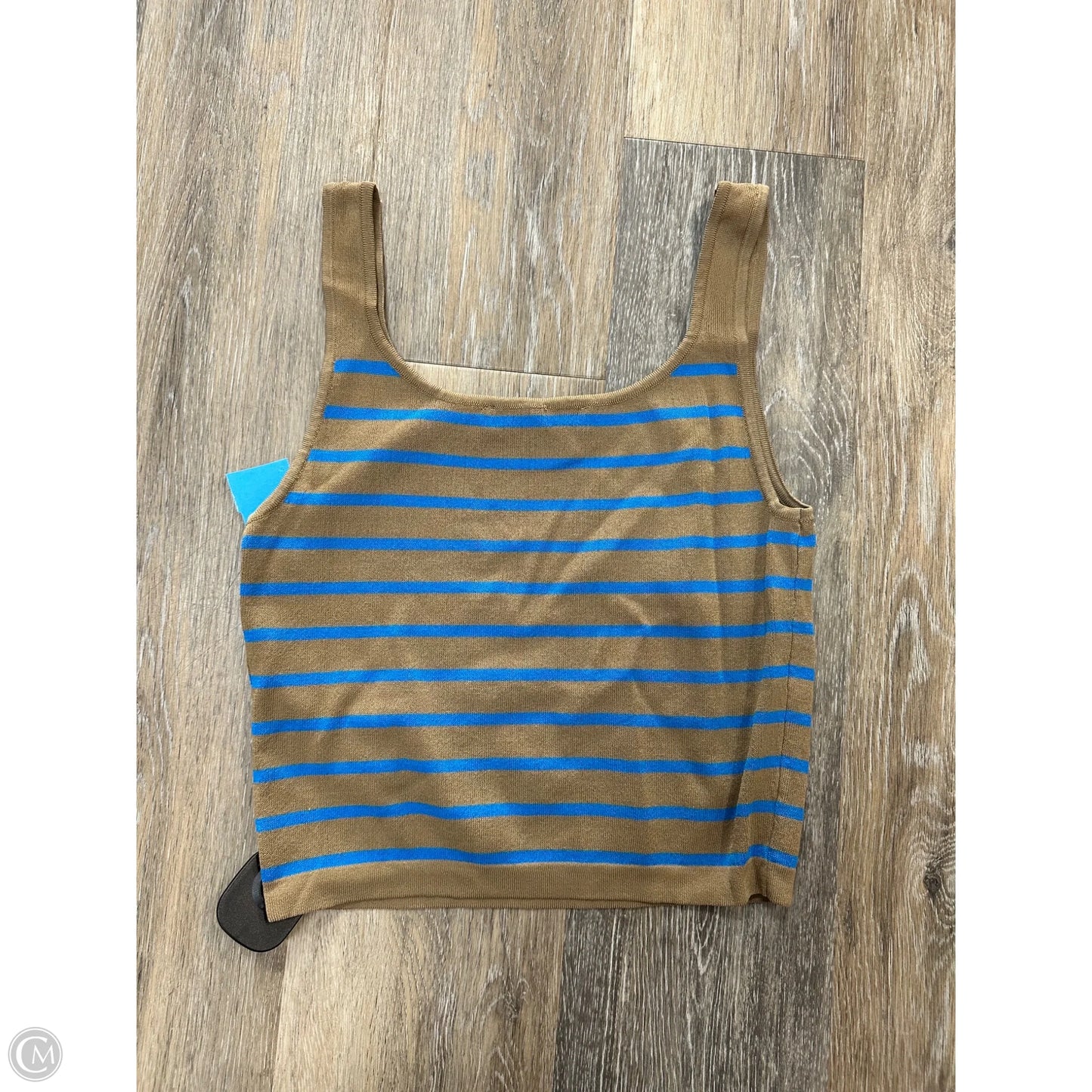 Tank Top By Zara In Striped Pattern, Size: L