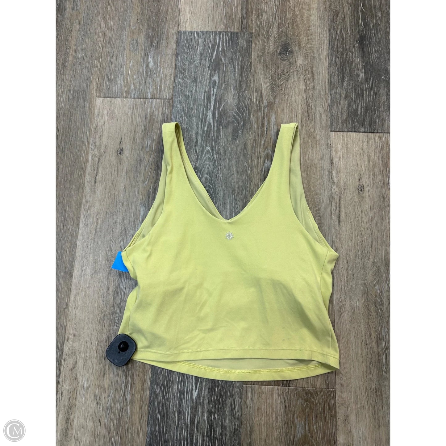 Athletic Tank Top By Athleta In Yellow, Size: M