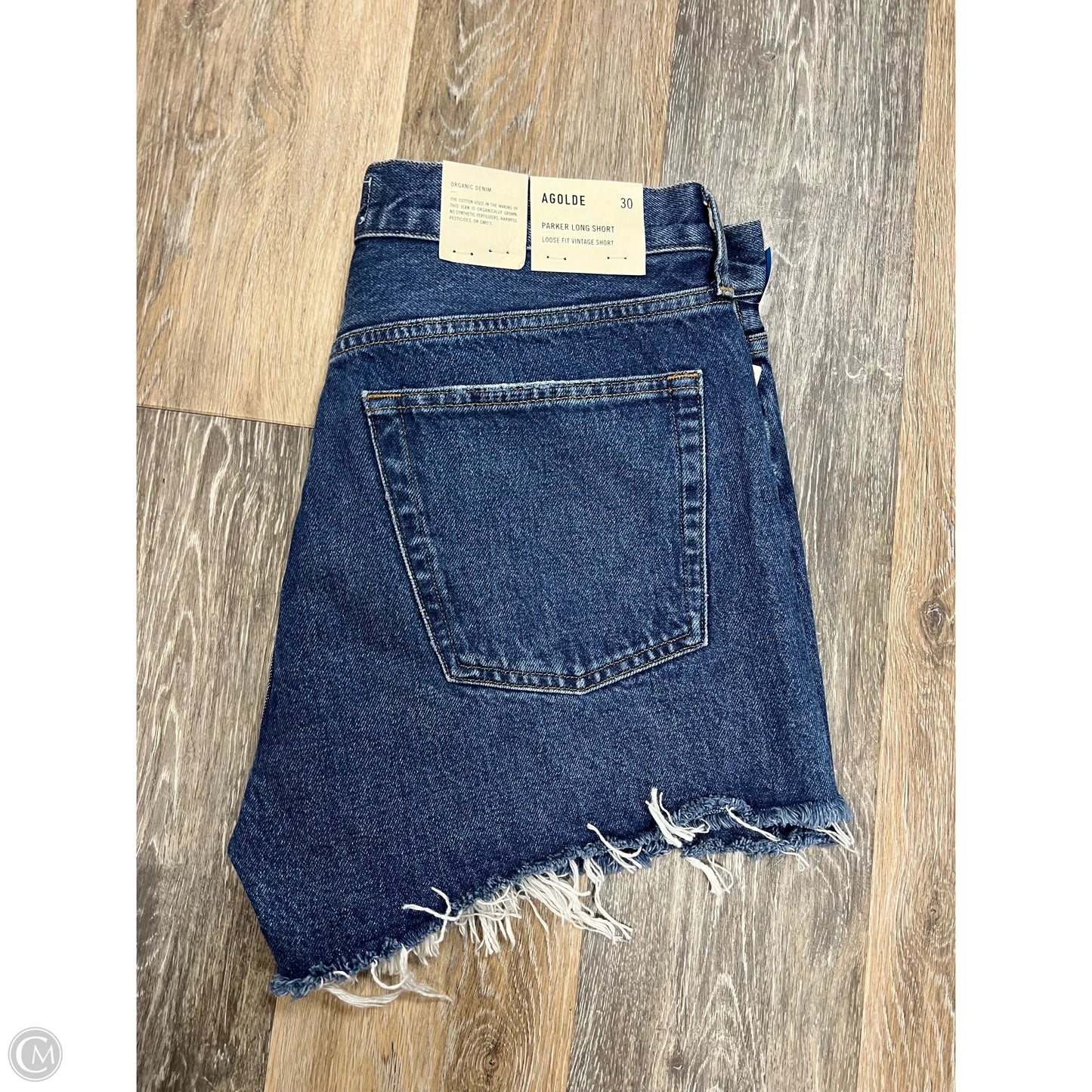Shorts By Agolde In Blue Denim, Size: 10/30