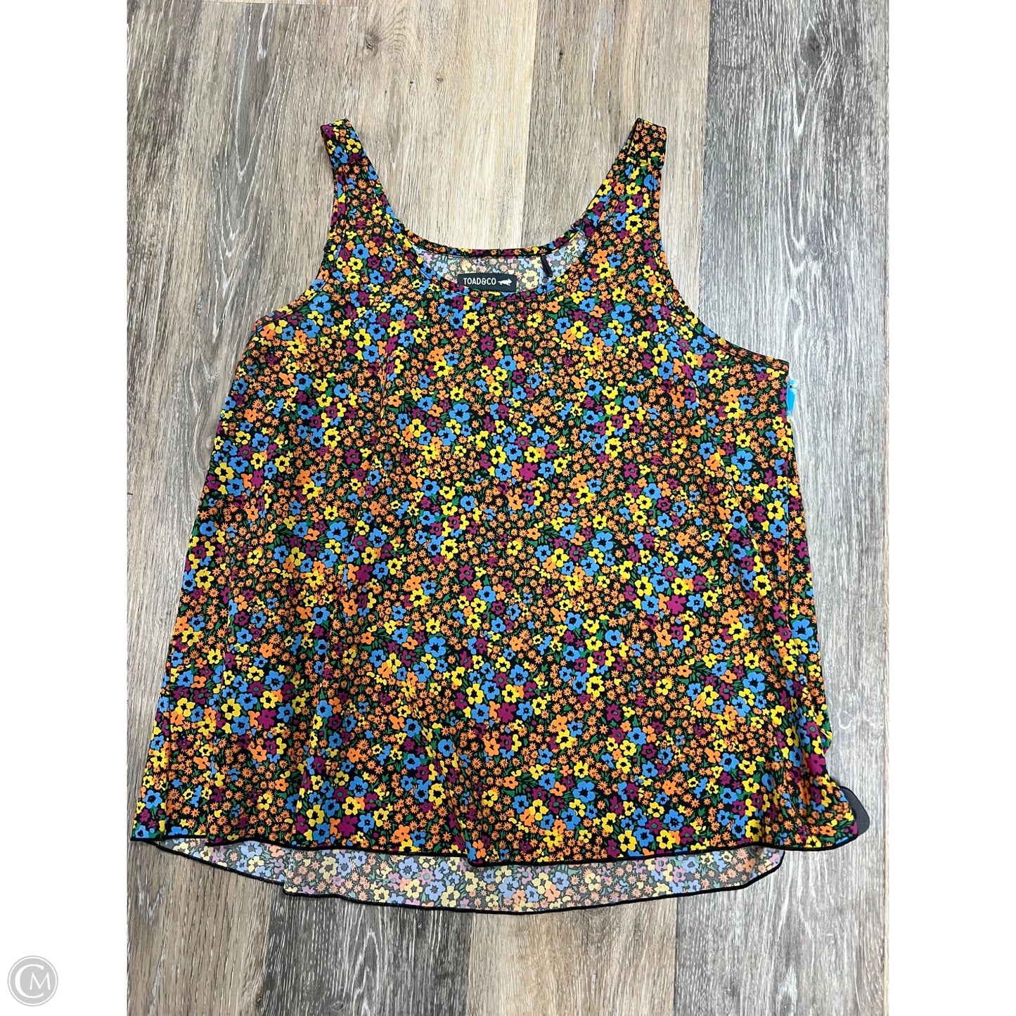 Tank Top By Toad & Co In Floral Print, Size: M