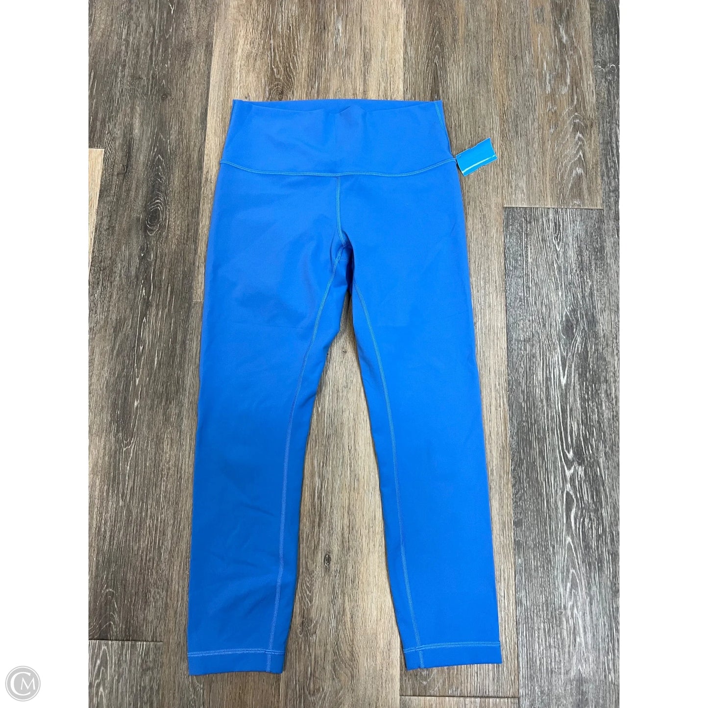Athletic Leggings By Lululemon In Blue, Size: 8
