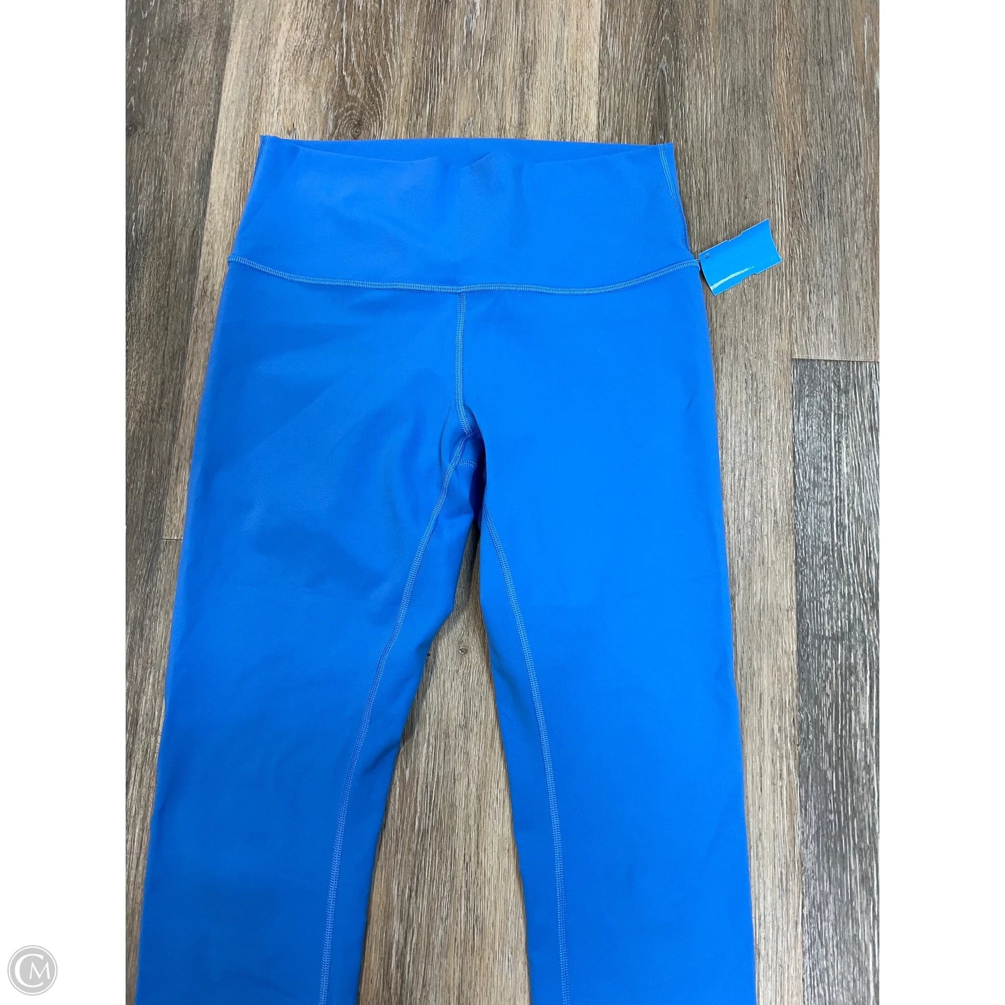 Athletic Leggings By Lululemon In Blue, Size: 8