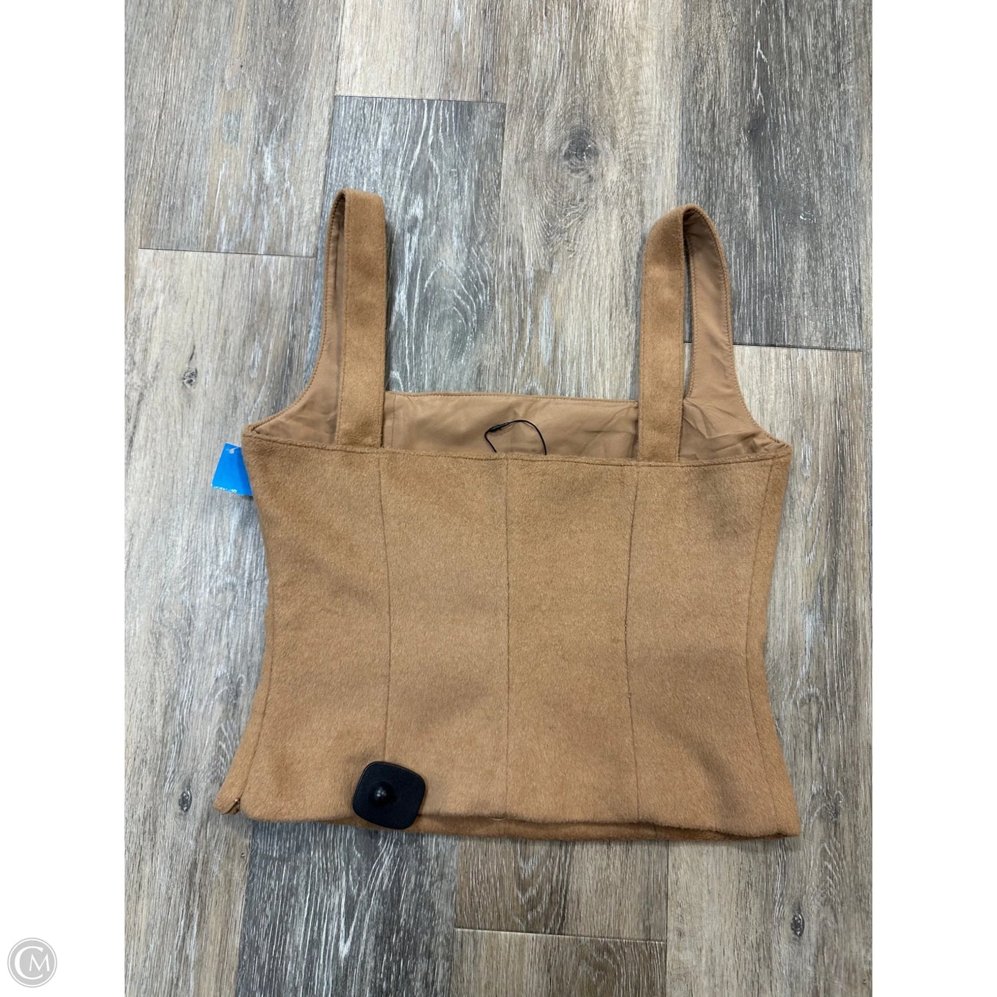 Tank Top By Zara In Tan, Size: M