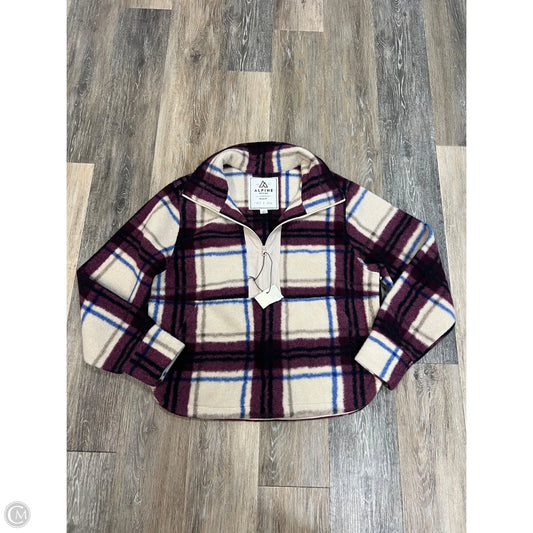 -Jacket Fleece By Alpine In Purple, Size: M