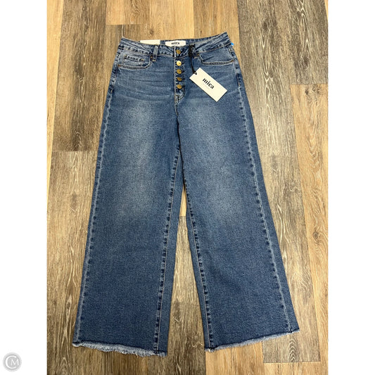 Jeans Wide Leg By Micas In Blue Denim, Size: 6/28