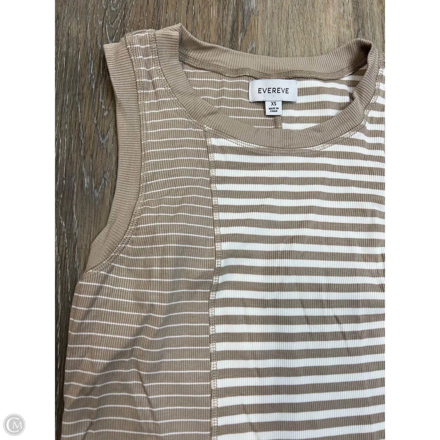 Tank Top By Evereve In Striped Pattern, Size: Xs