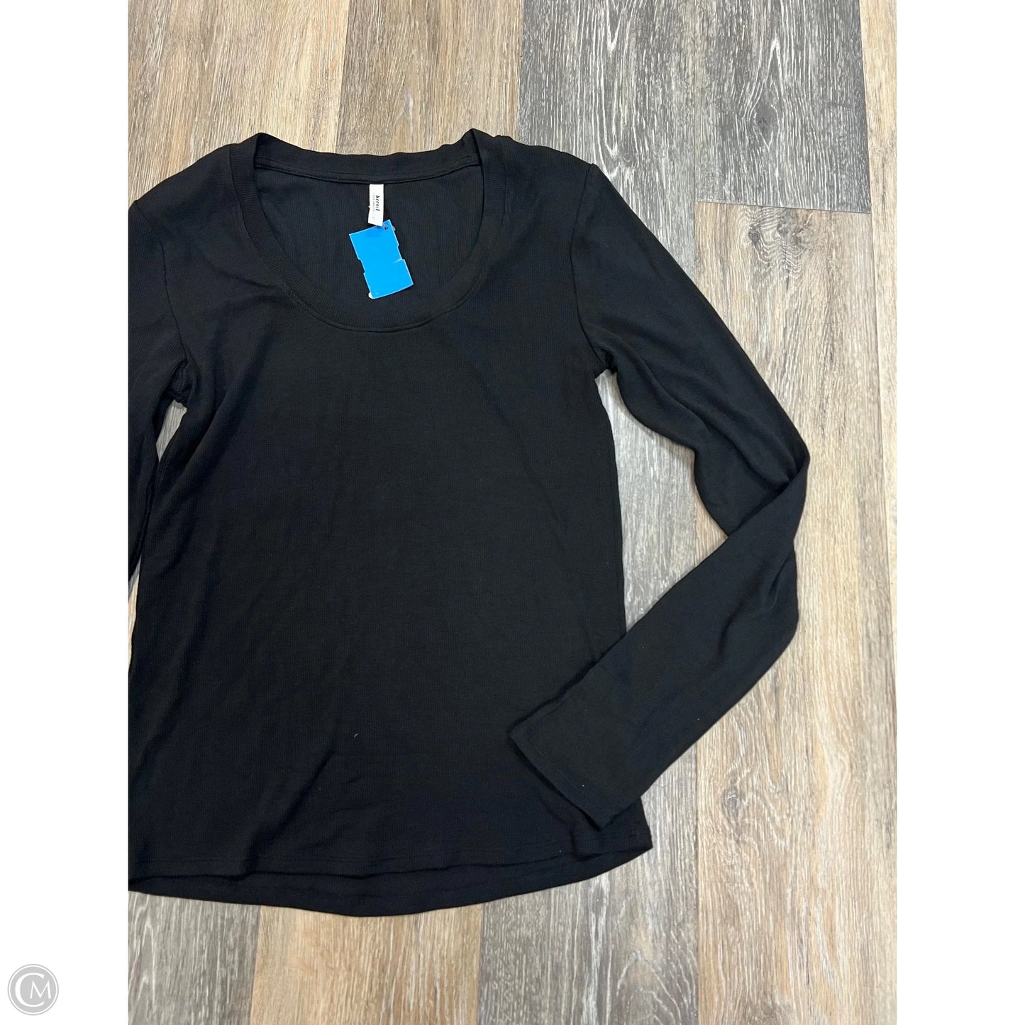 Top Long Sleeve By Be Cool In Black, Size: S