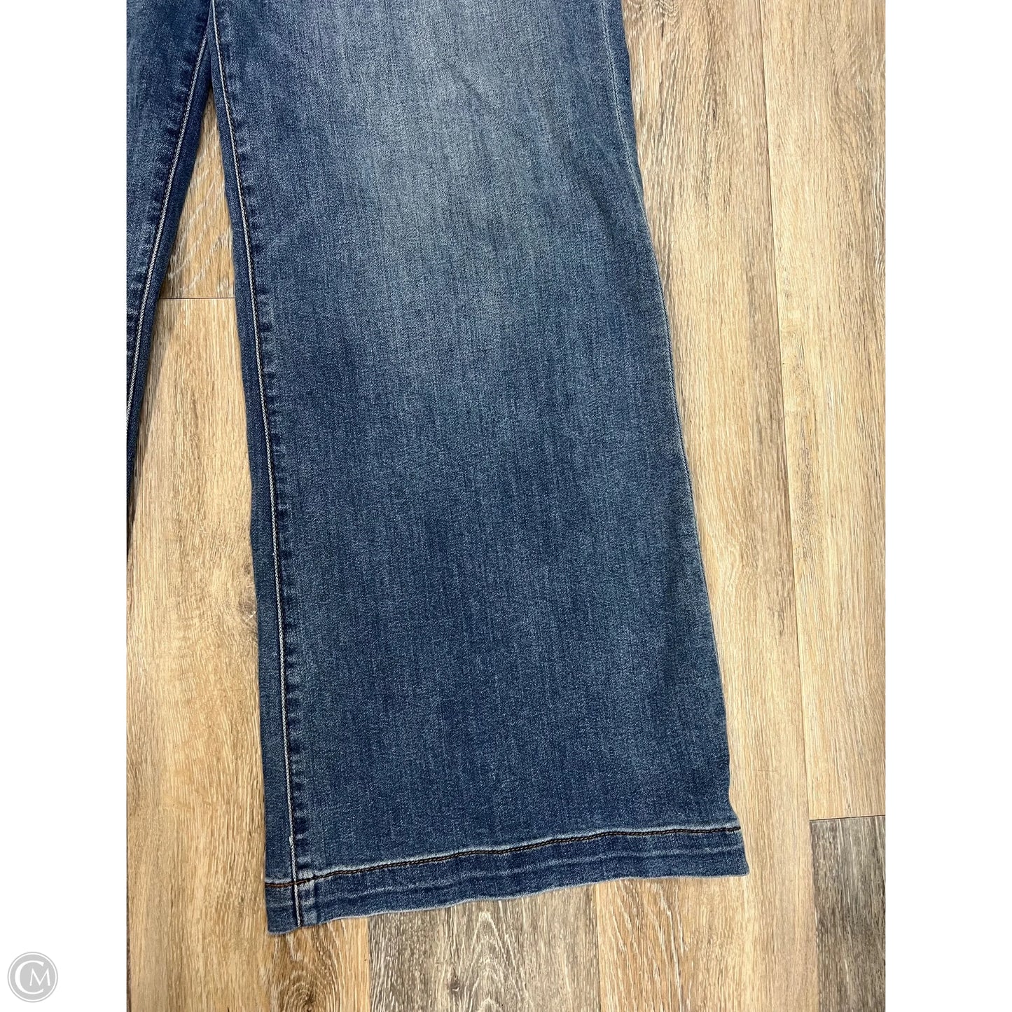 -Jeans Wide Leg By Kut In Blue Denim, Size: 12