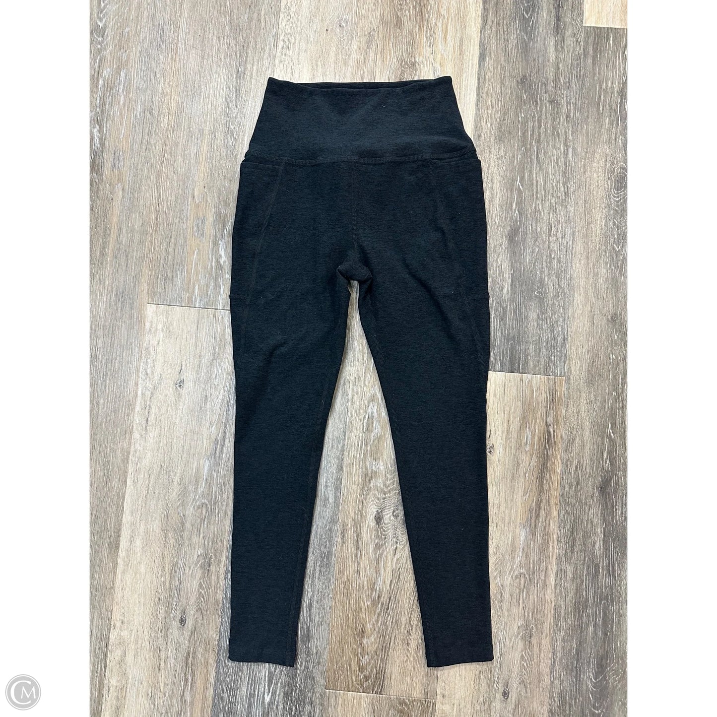 Athletic Leggings By Beyond Yoga In Grey, Size: M