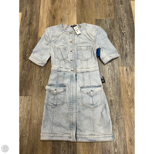 Dress Casual Short By Express In Blue Denim, Size: S