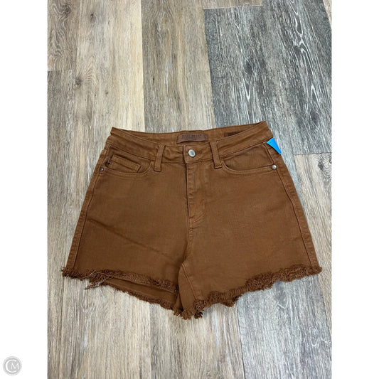 Shorts By Judy Blue In Tan Denim, Size: S