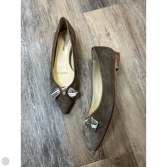 Shoes Flats By Sarah Flint In Brown, Size: 7.5