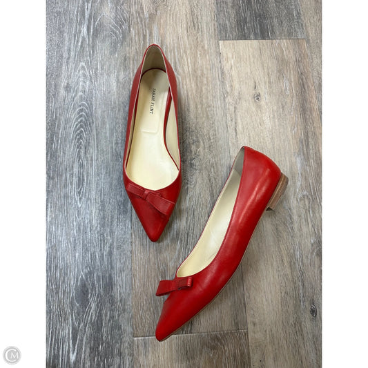 Shoes Flats By Sarah Flint In Red, Size: 7.5