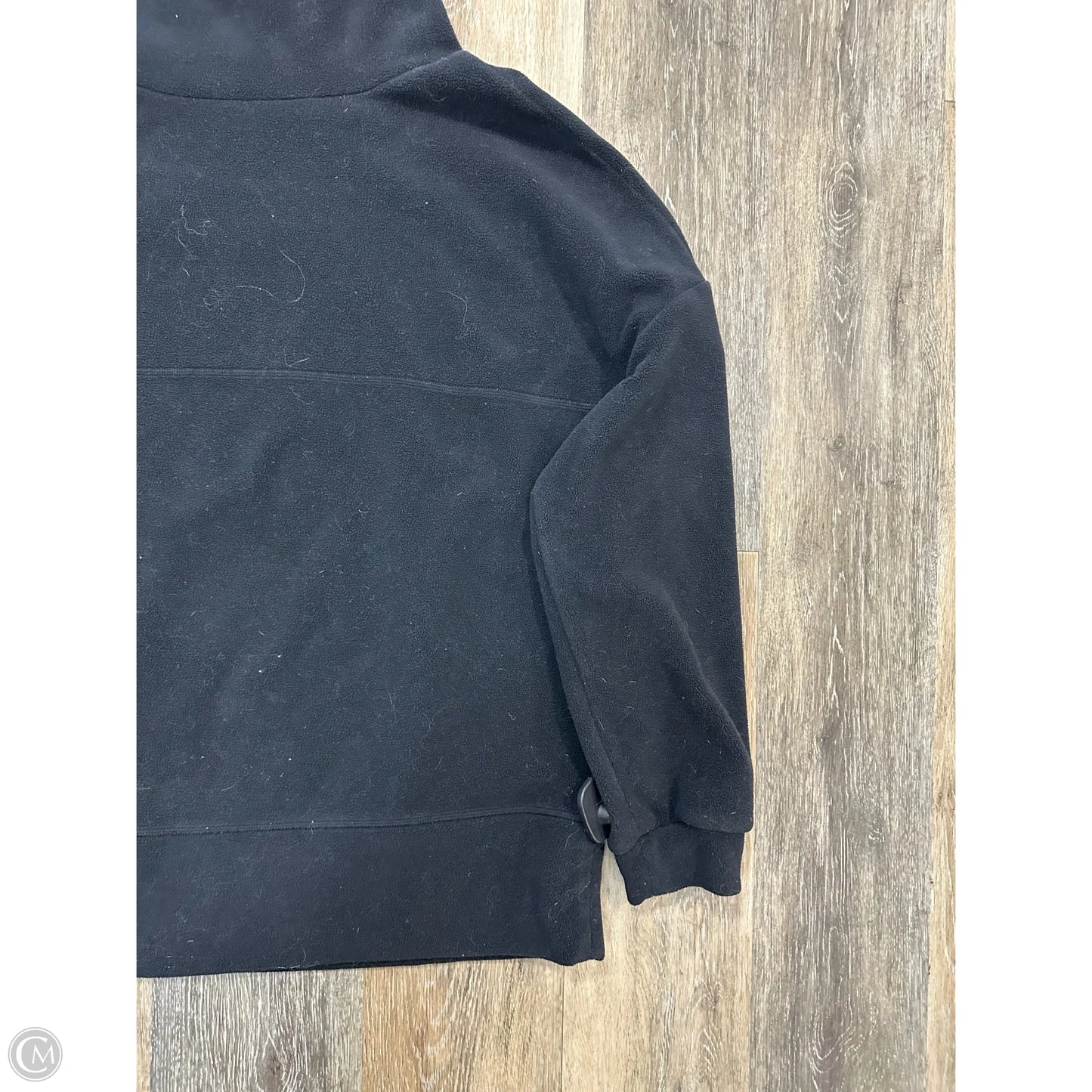 Athletic Sweatshirt Collar By Alo In Black, Size: S