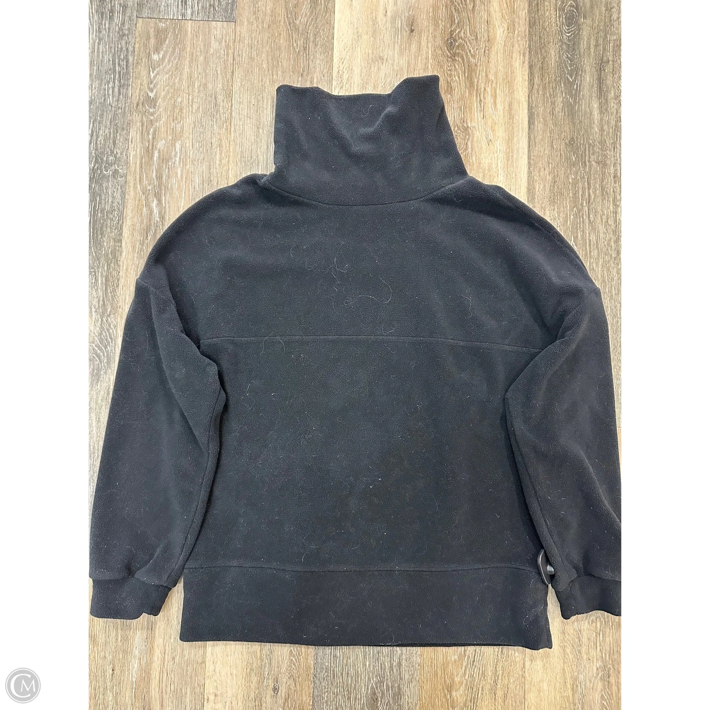 Athletic Sweatshirt Collar By Alo In Black, Size: S