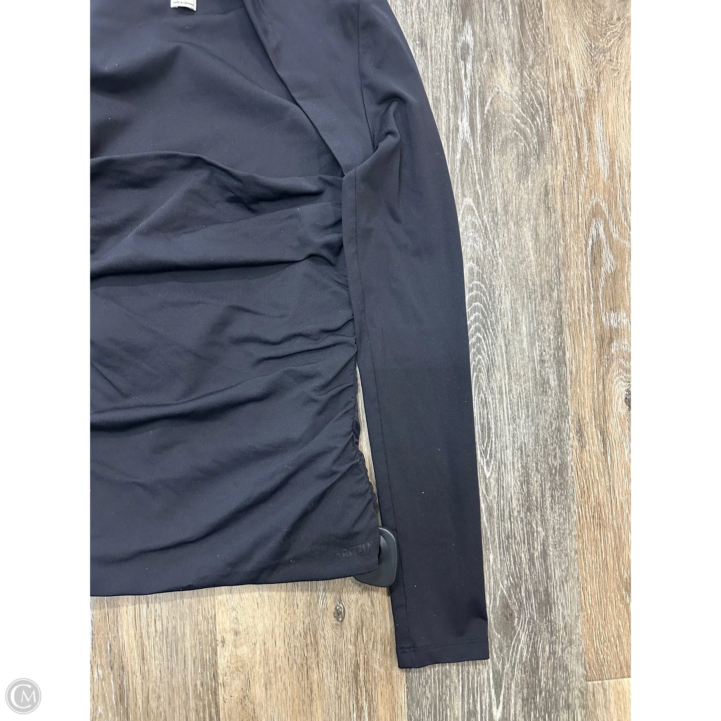 Top Long Sleeve By Aritzia In Black, Size: S