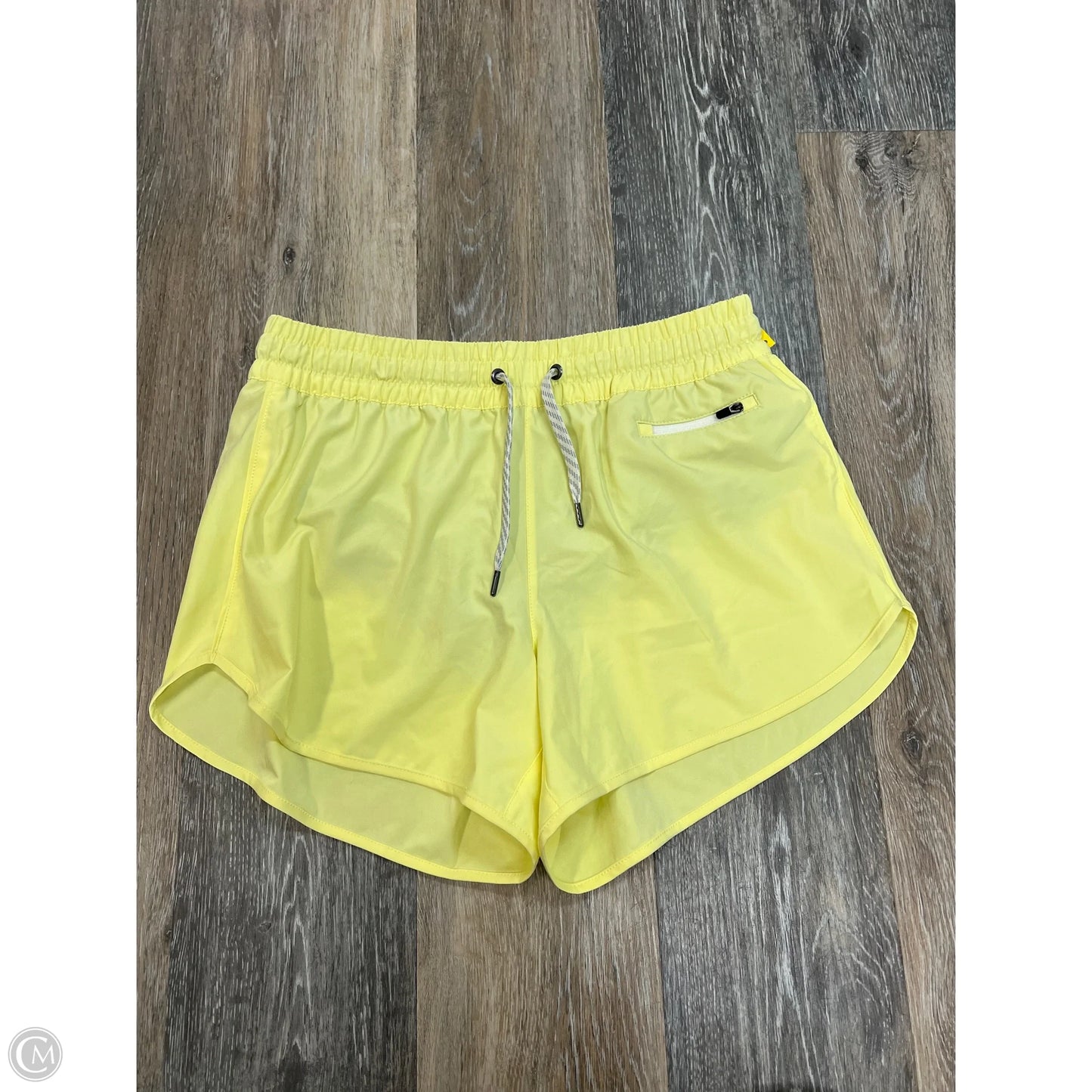 Athletic Shorts By Vuori In Yellow, Size: M