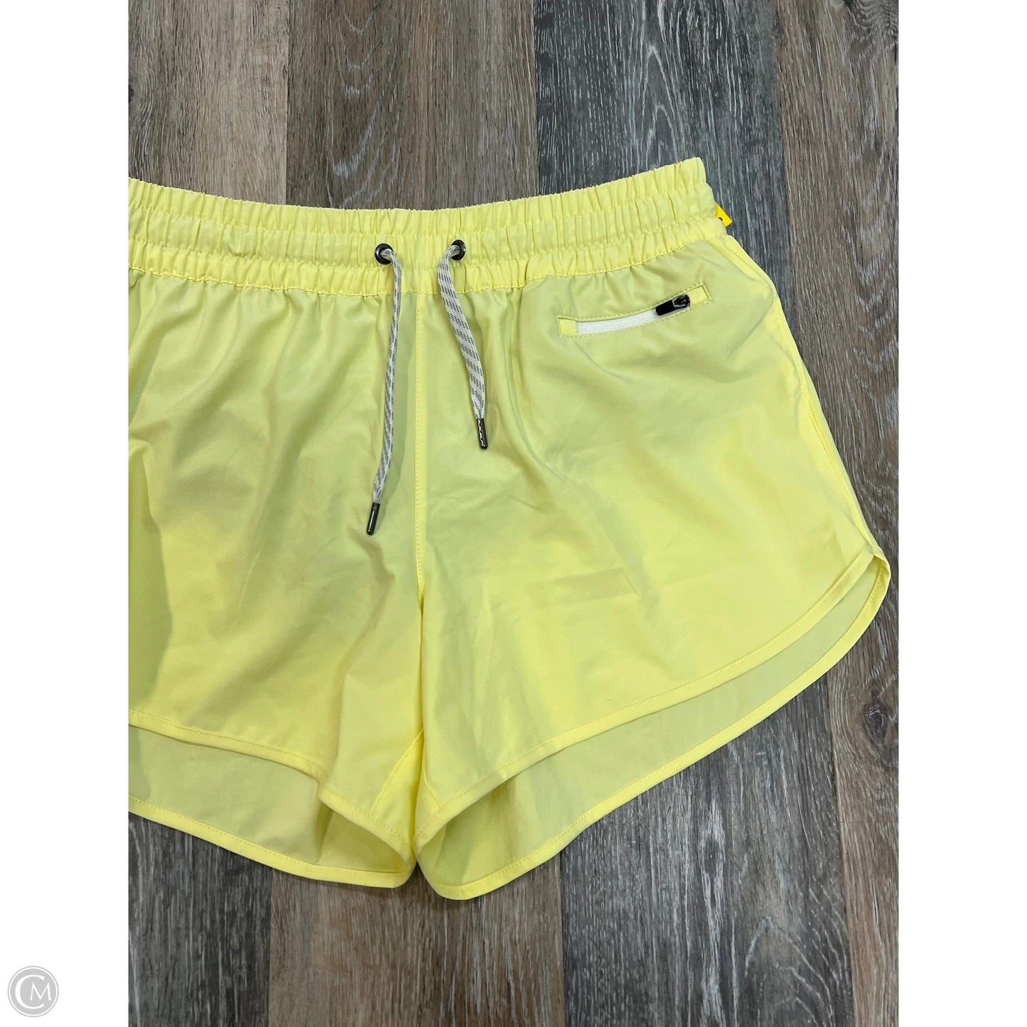 Athletic Shorts By Vuori In Yellow, Size: M