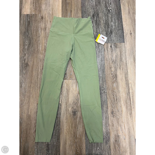 Athletic Leggings By Nike Apparel In Green, Size: S
