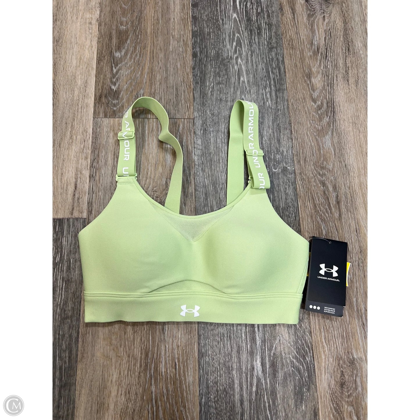 Athletic Bra By Under Armour In Green, Size: Xs