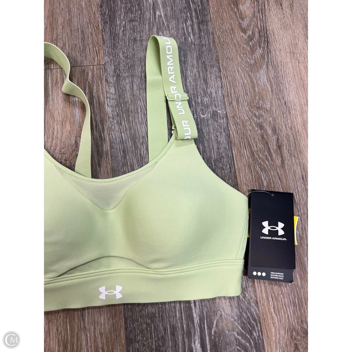 Athletic Bra By Under Armour In Green, Size: Xs