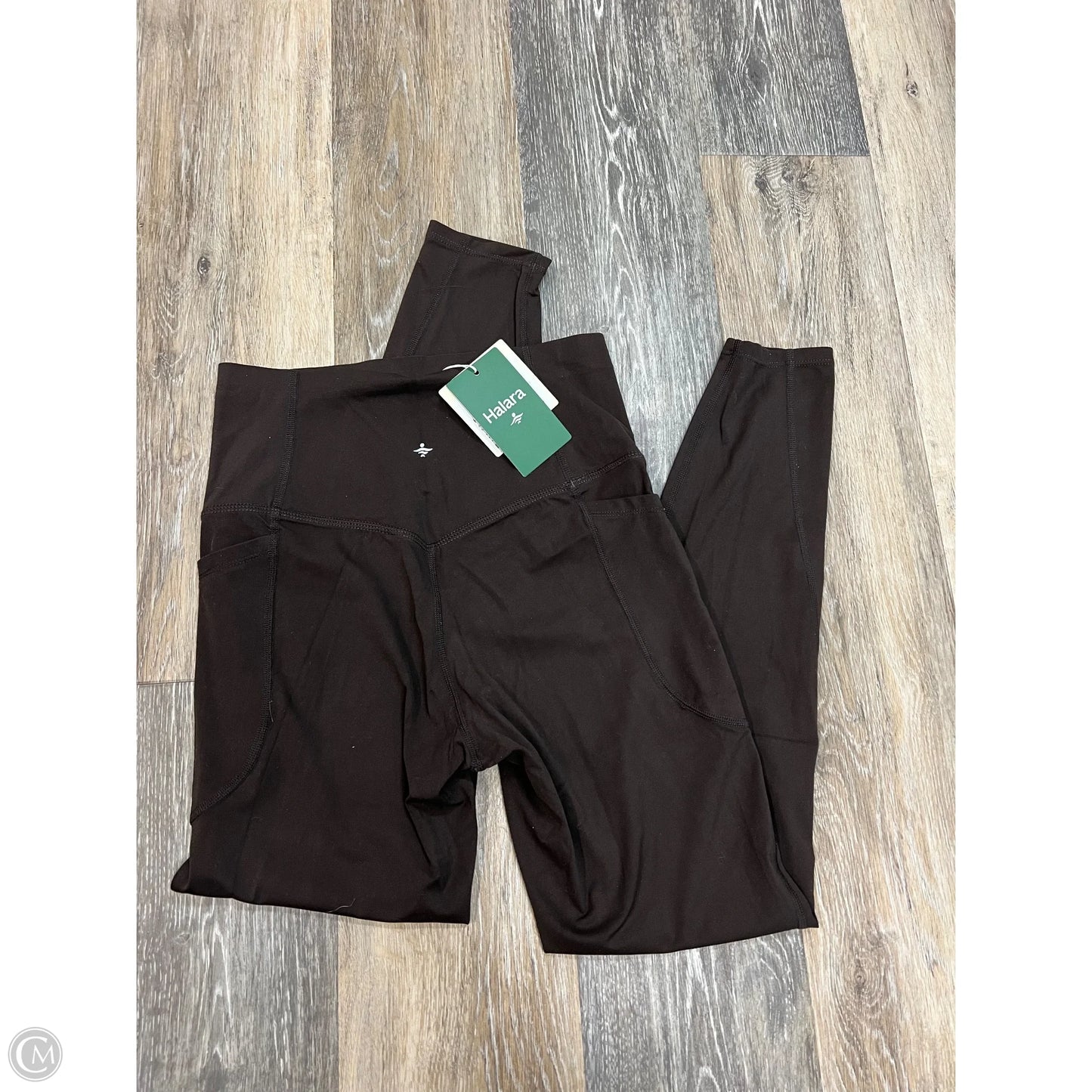 Athletic Leggings By Halara In Brown, Size: S