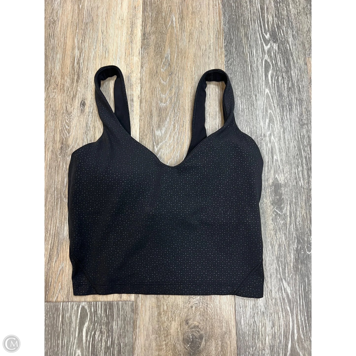 Athletic Tank Top By Lululemon In Black, Size: 4