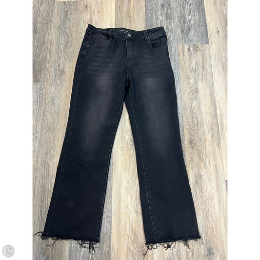 Jeans Straight By Risen In Black Denim, Size: 8/29
