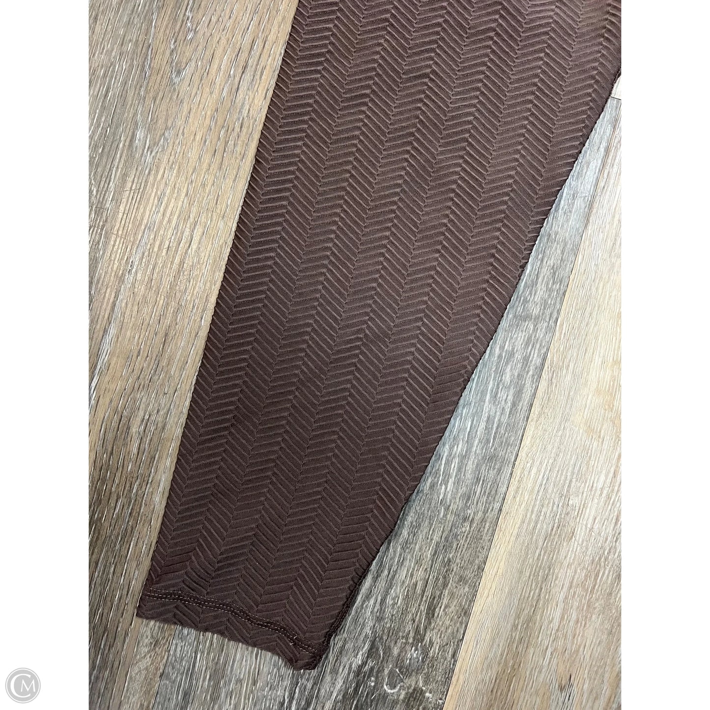 Athletic Leggings By Day1 In Brown, Size: Xl