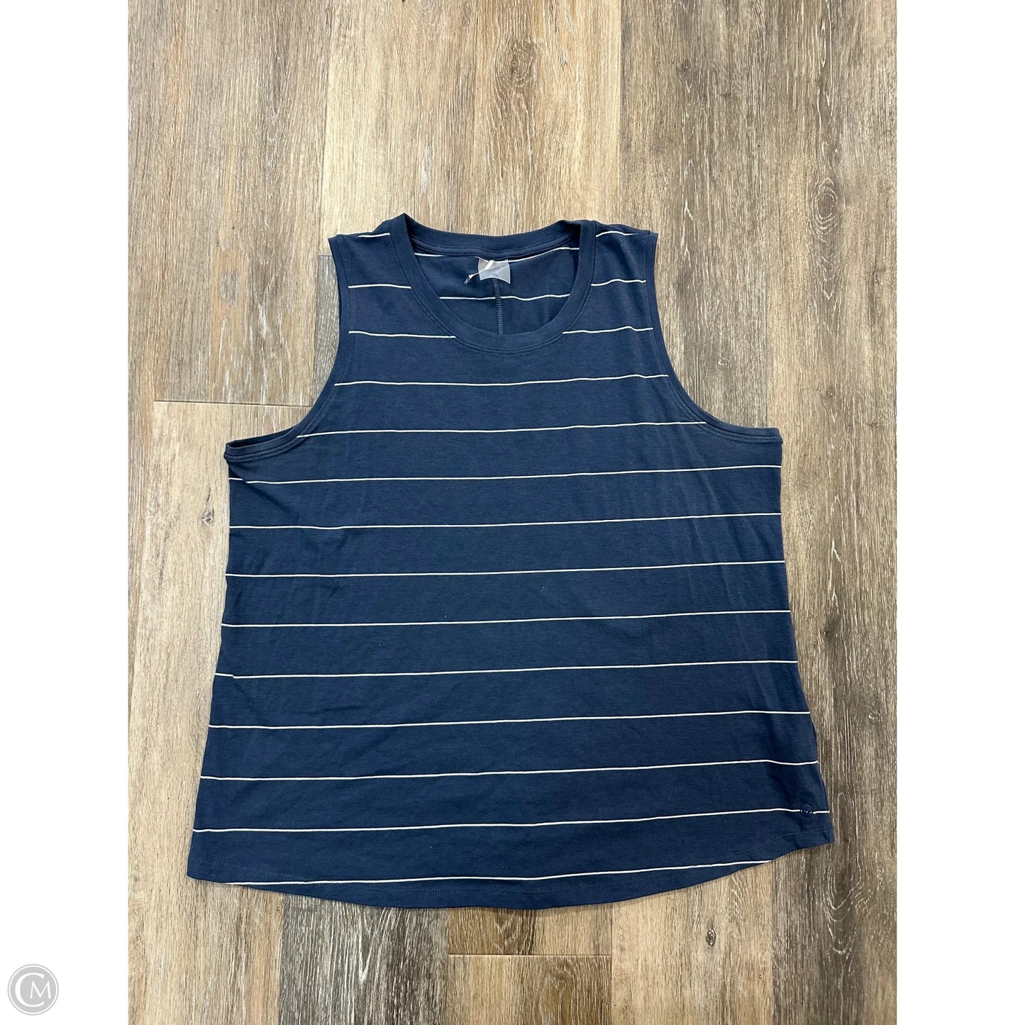 Athletic Tank Top By Calia In Striped Pattern, Size: Xl
