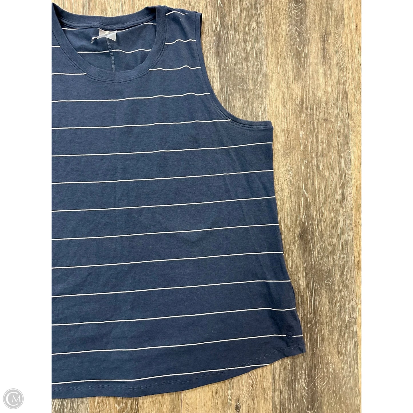 Athletic Tank Top By Calia In Striped Pattern, Size: Xl