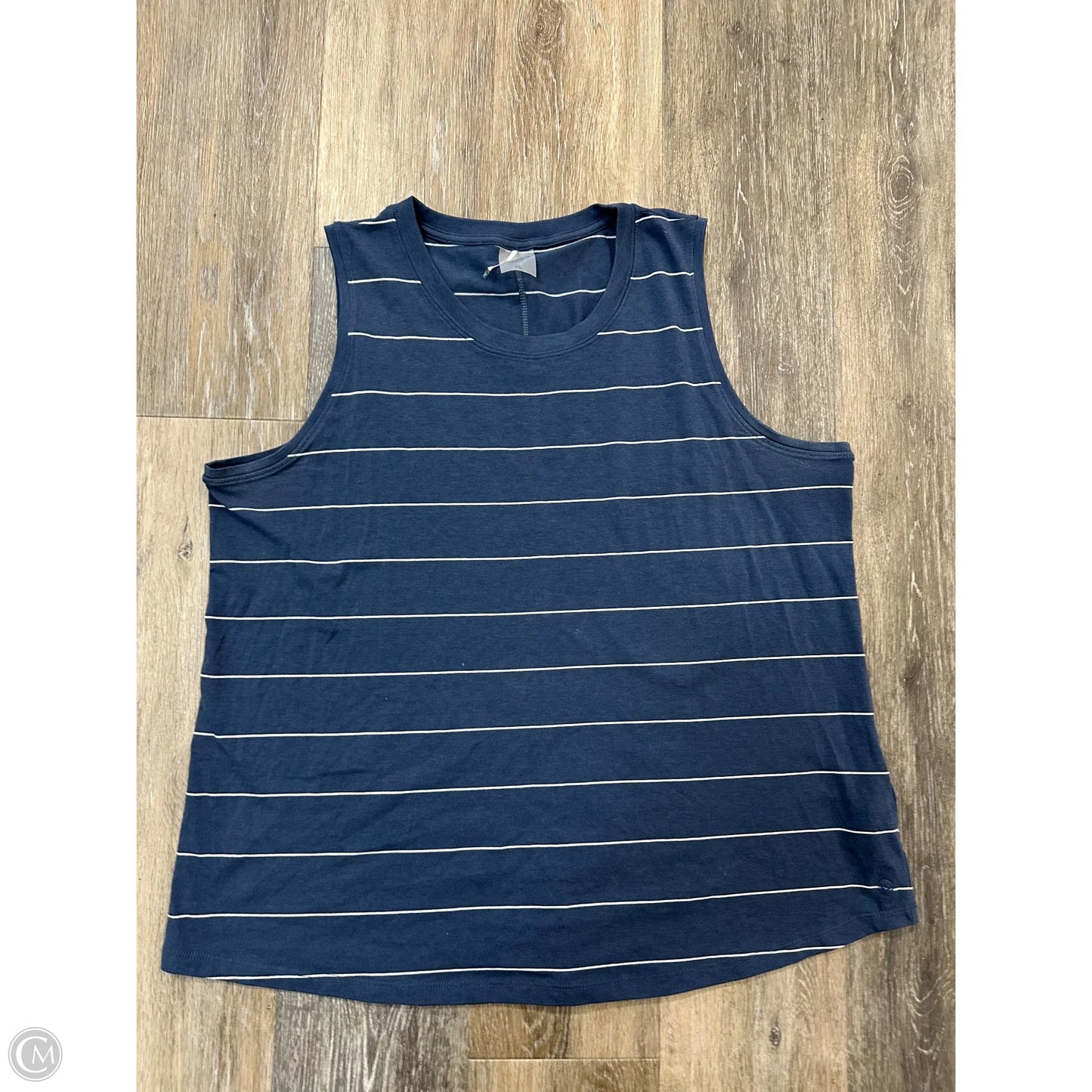 Athletic Tank Top By Calia In Striped Pattern, Size: Xl