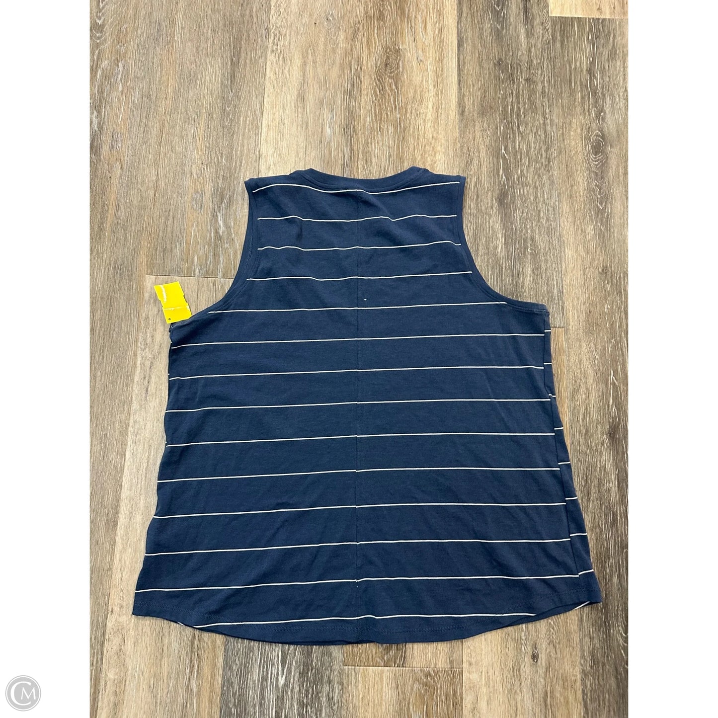 Athletic Tank Top By Calia In Striped Pattern, Size: Xl