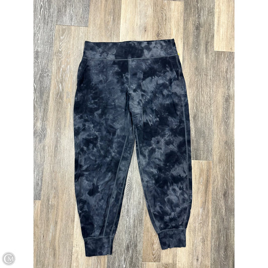 Athletic Pants By Lululemon In Tie Dye Print, Size: 14